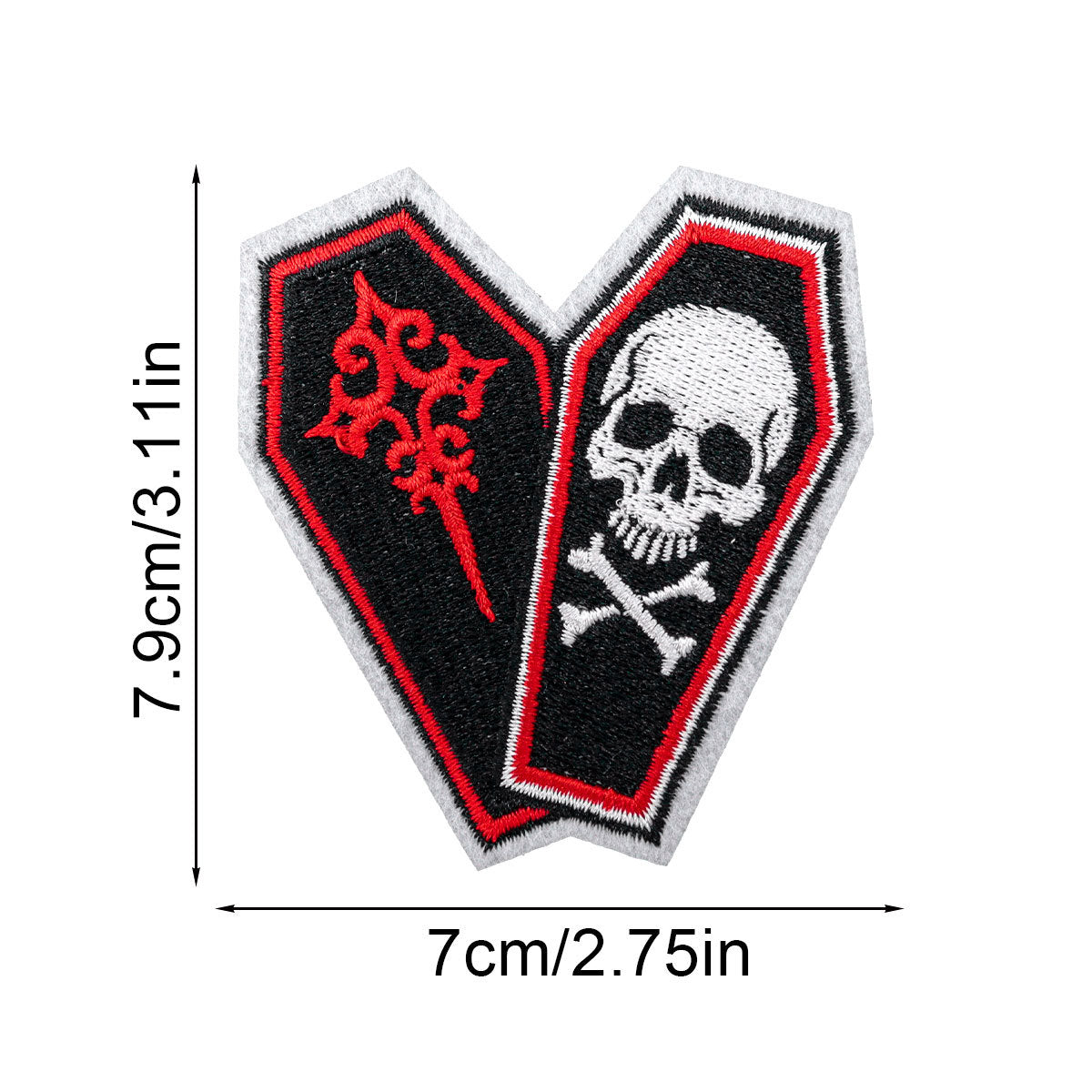 Wholesale Dark Gothic Embroidery Patch